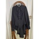 Little Dipper Point Collar Long Sleeve Short and Long Blouse(6th Reservation/13 Colours/Full Payment Without Shipping)